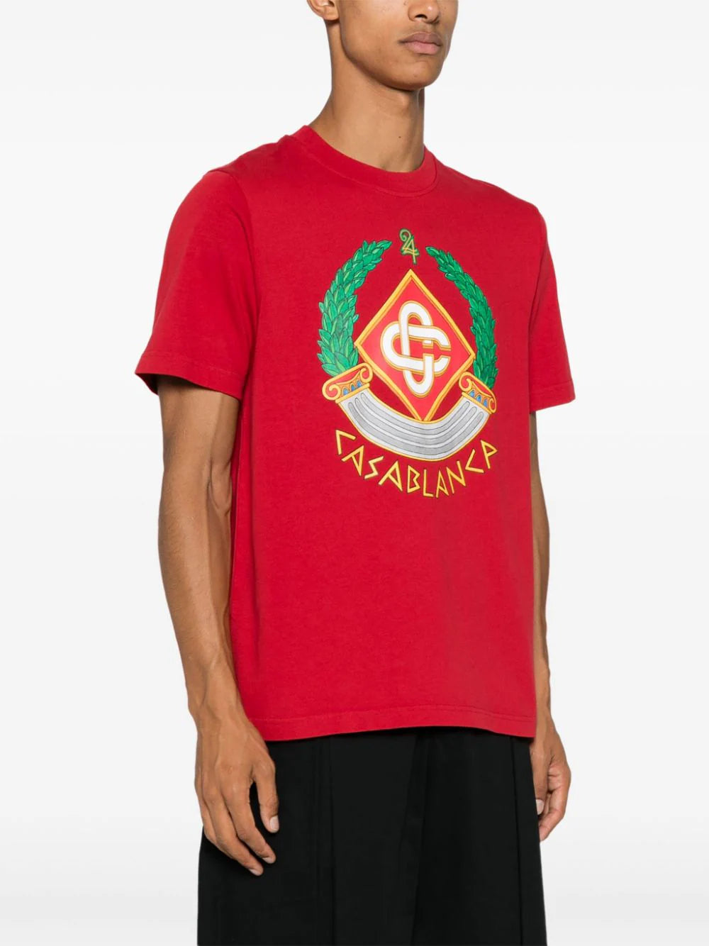 Casablanca T-shirt Casa Crest