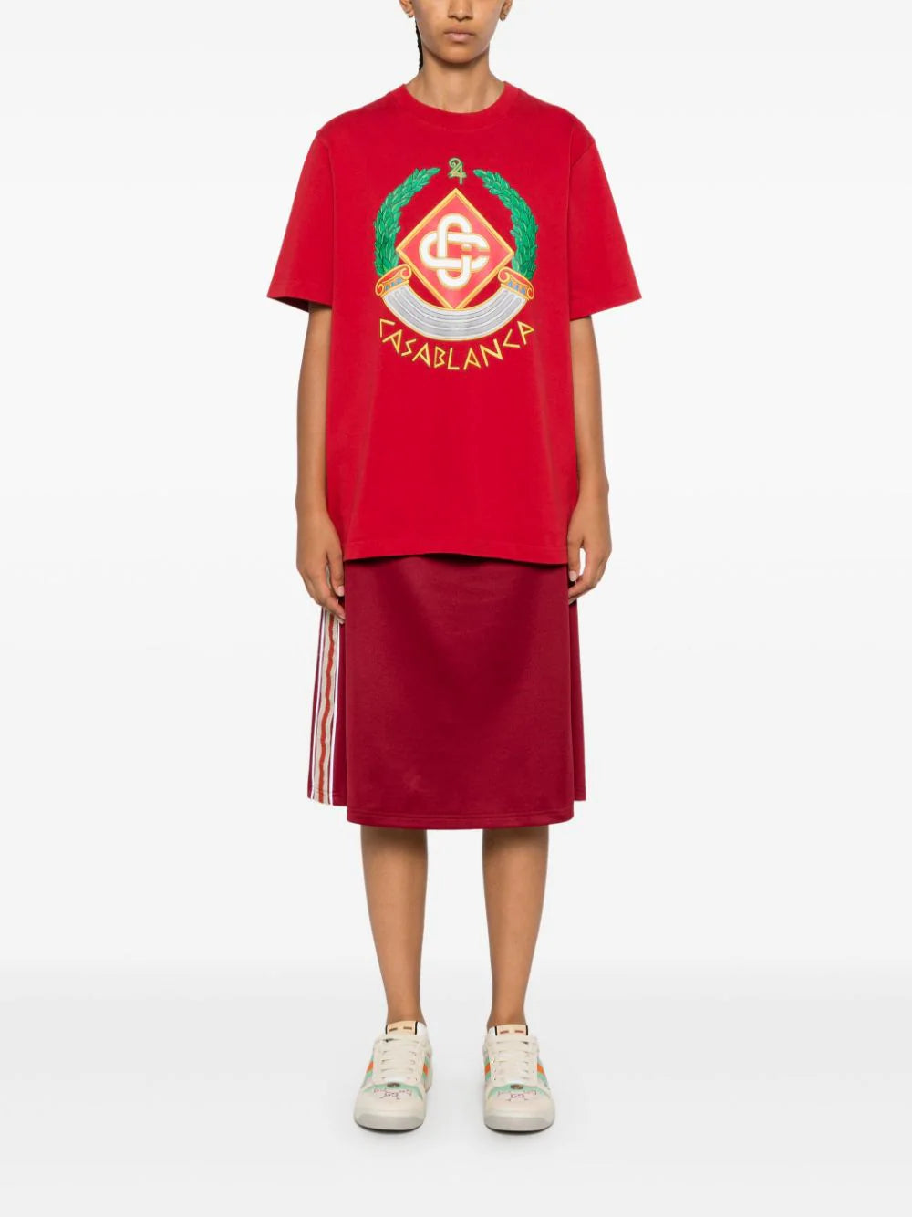 Casablanca T-shirt Casa Crest